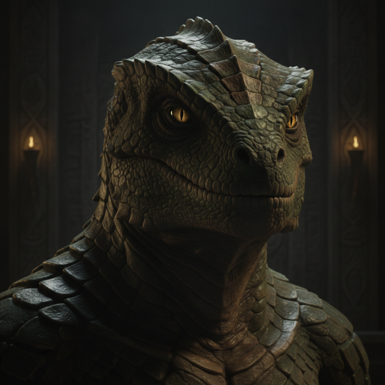 Reptilians avatar portrait