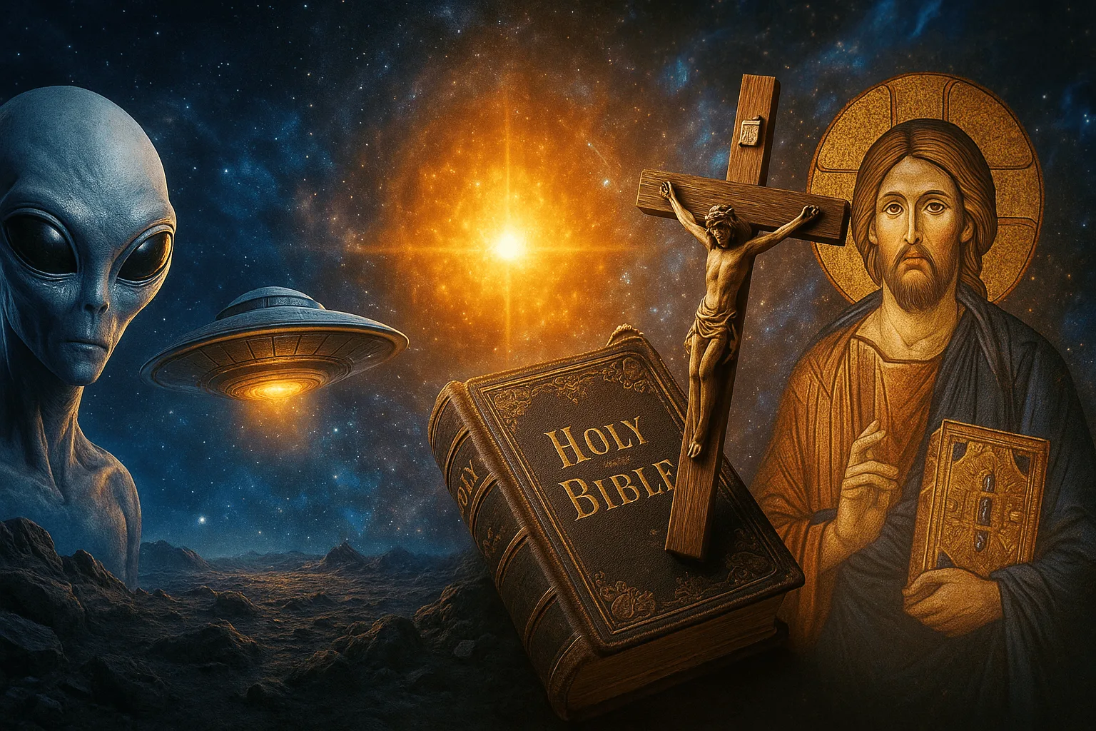 Alien Reality vs. Religious Fiction: Time to Wake Up