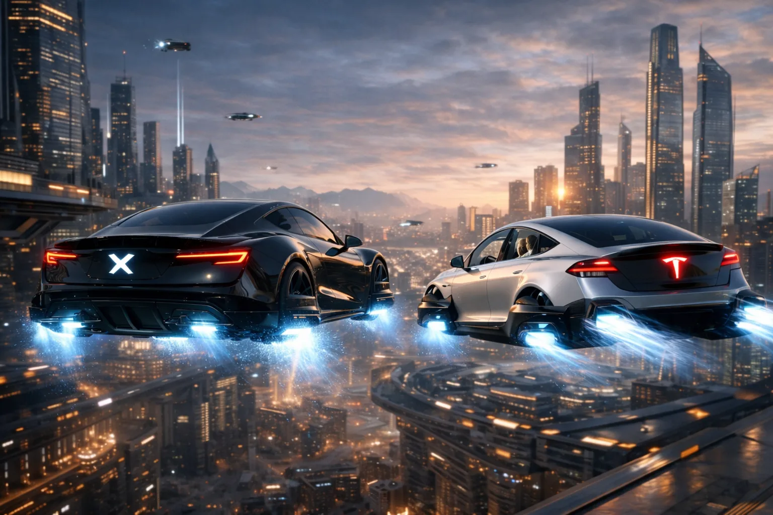 Twin Flight Paths Over the Future Skyline
