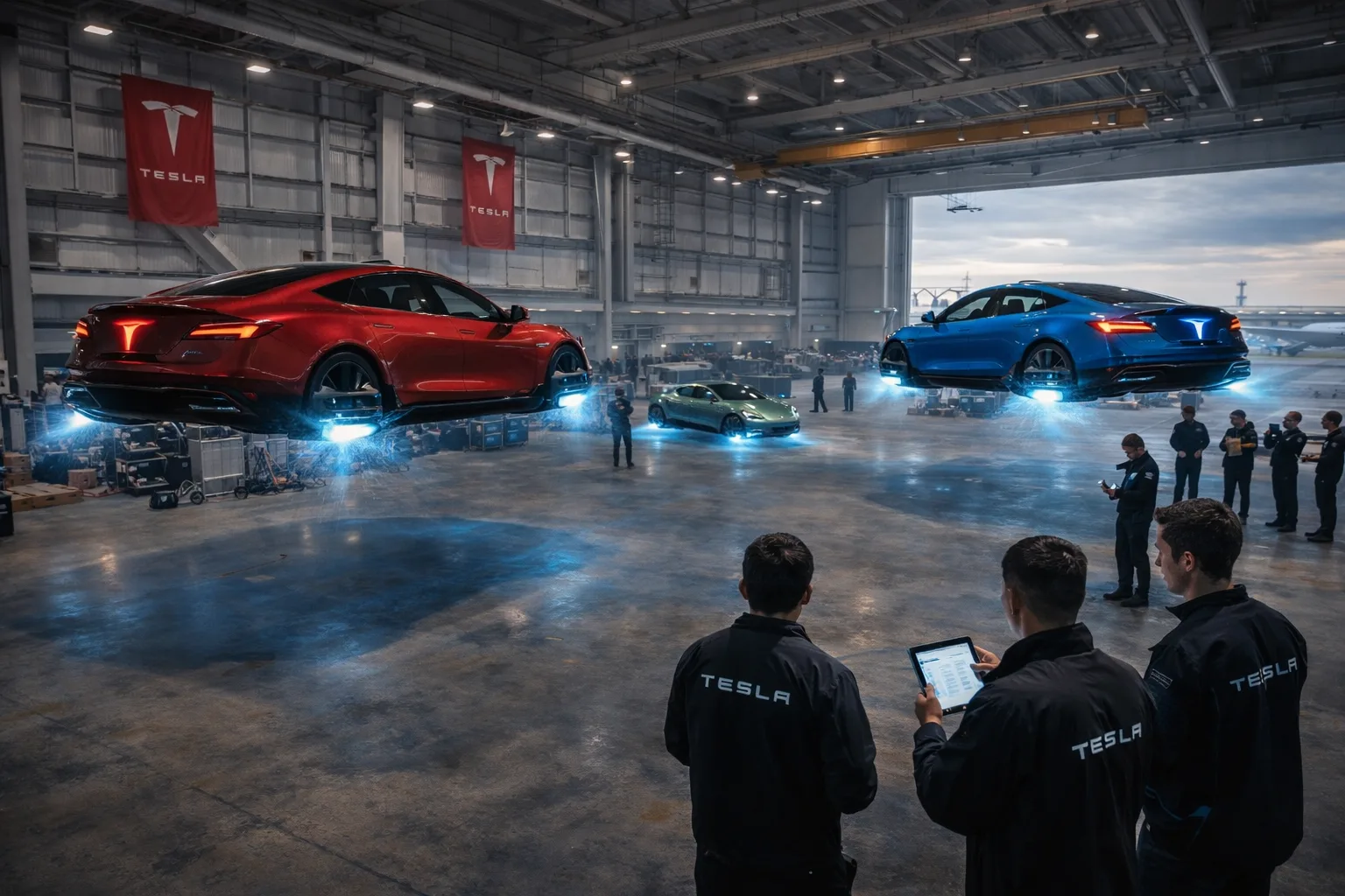 Inside the Hangar Where Flying Cars Become Reality
