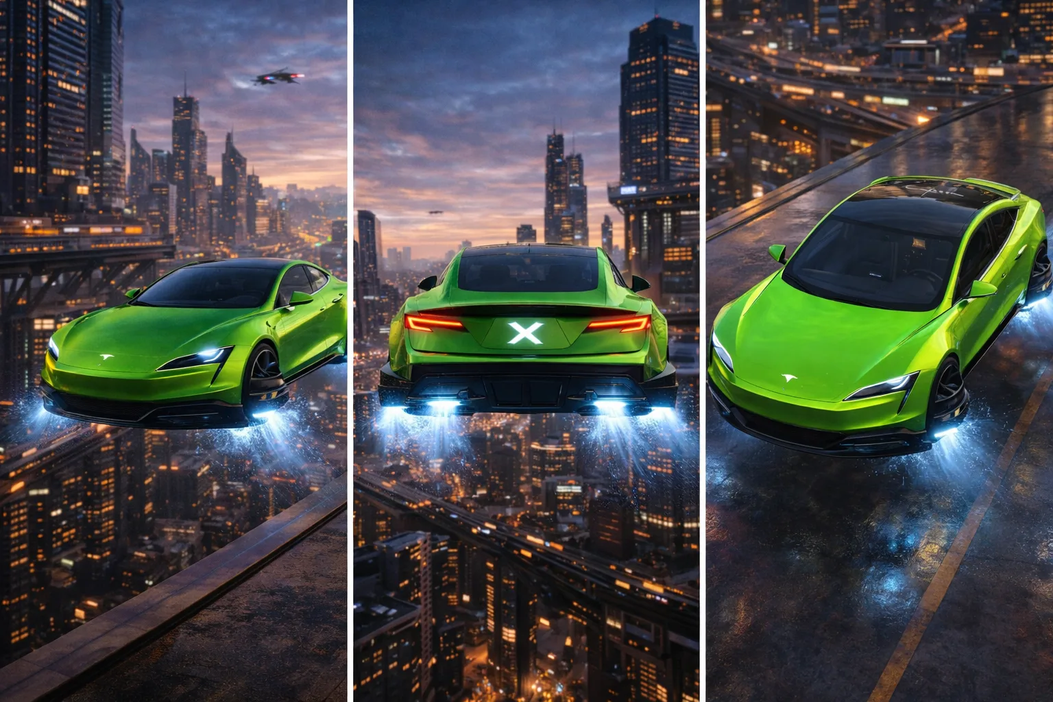 Three Angles of the Same Future