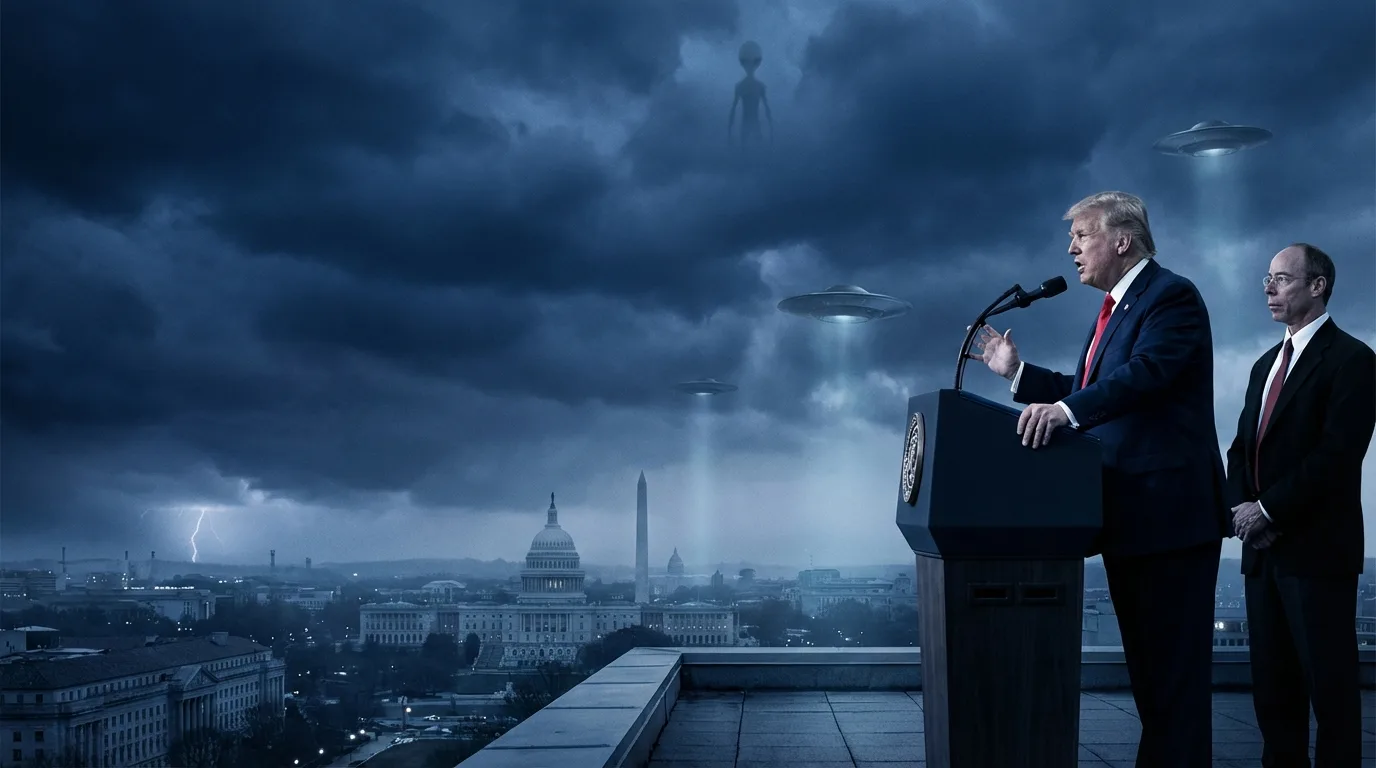 A Presidential Disclosure Speech on Aliens? Separating Claim From Evidence