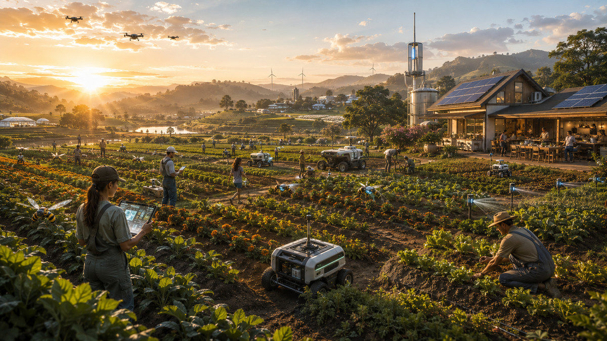 AI-Assisted Farming Communities