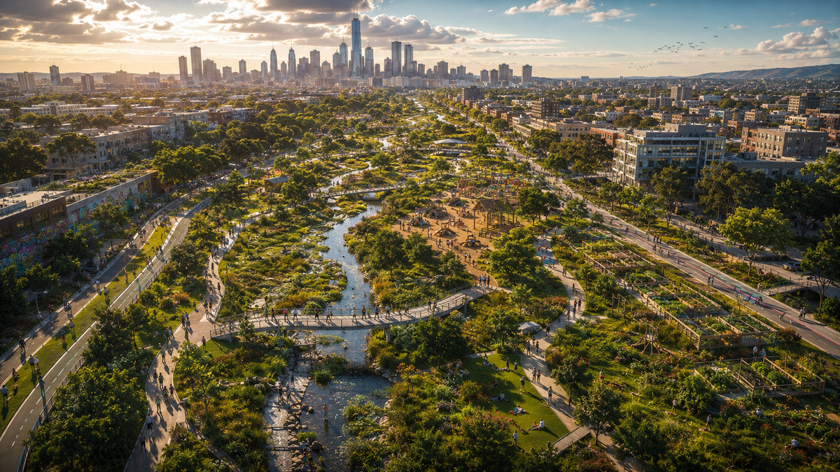 Reclaimed Highways Turned into Parks