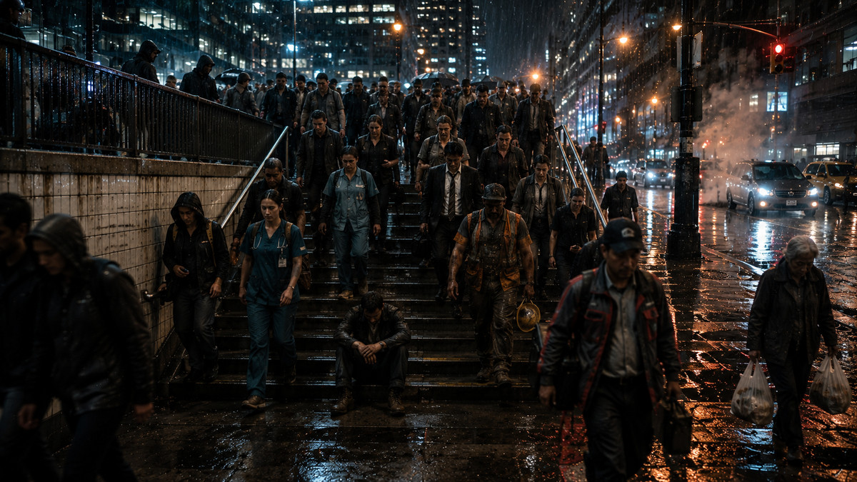 Exhausted Humanity